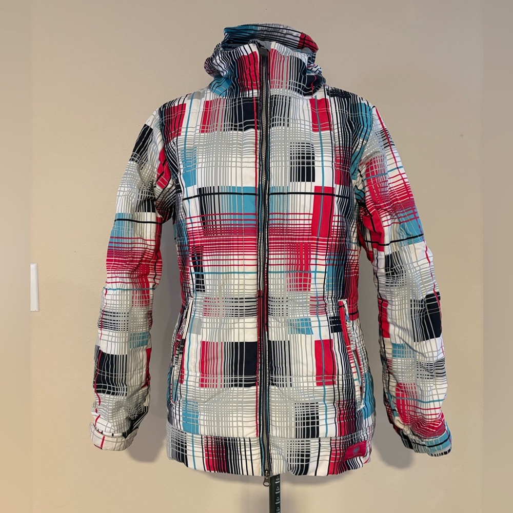 686 Women’s Plaid echo insulated ski jacket